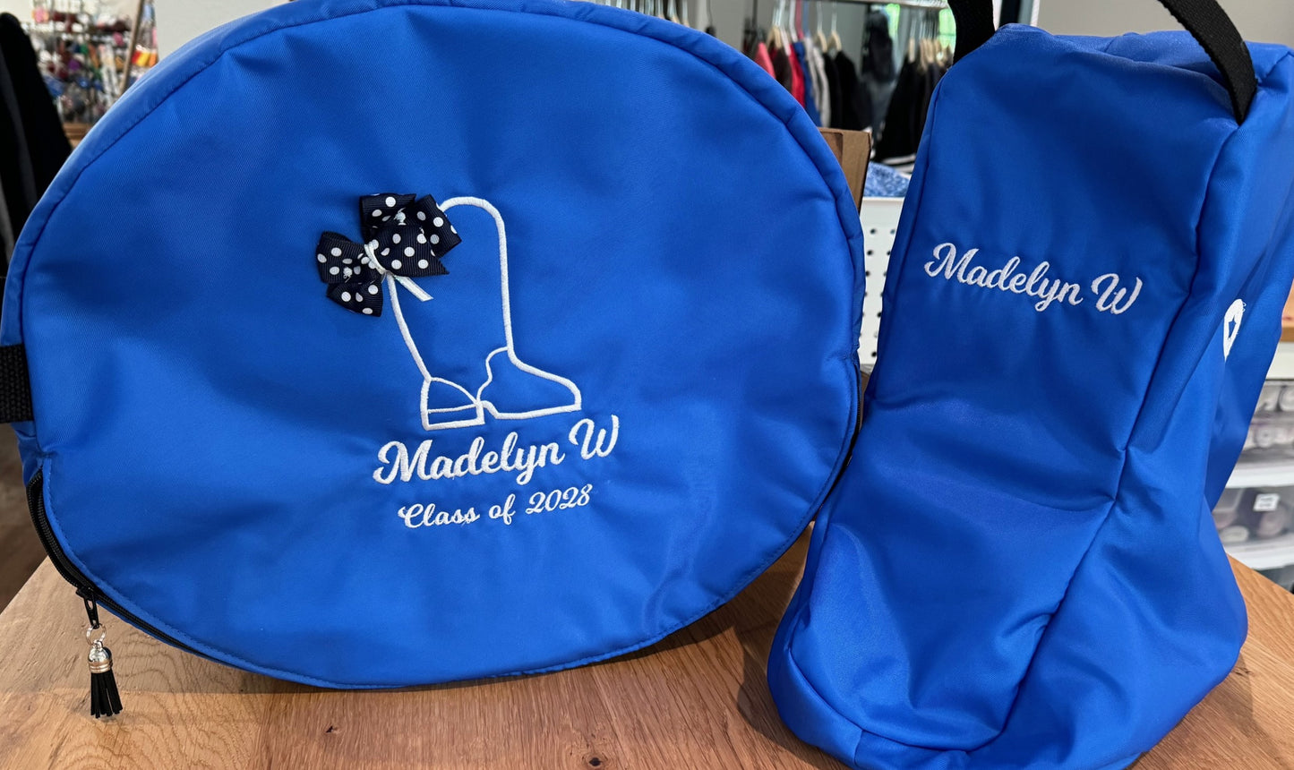 Blue Belles Boot Bag