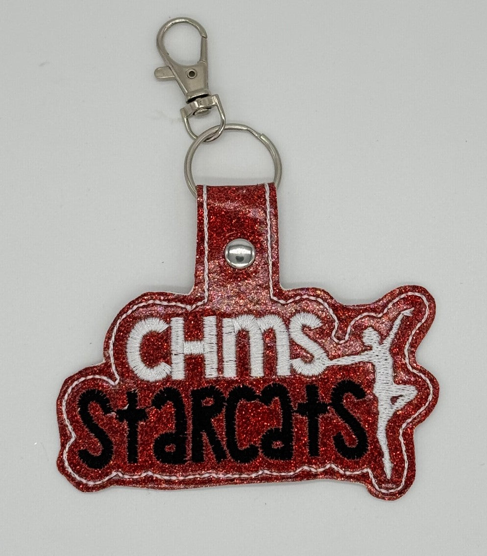 CHMS StarCats team keychain