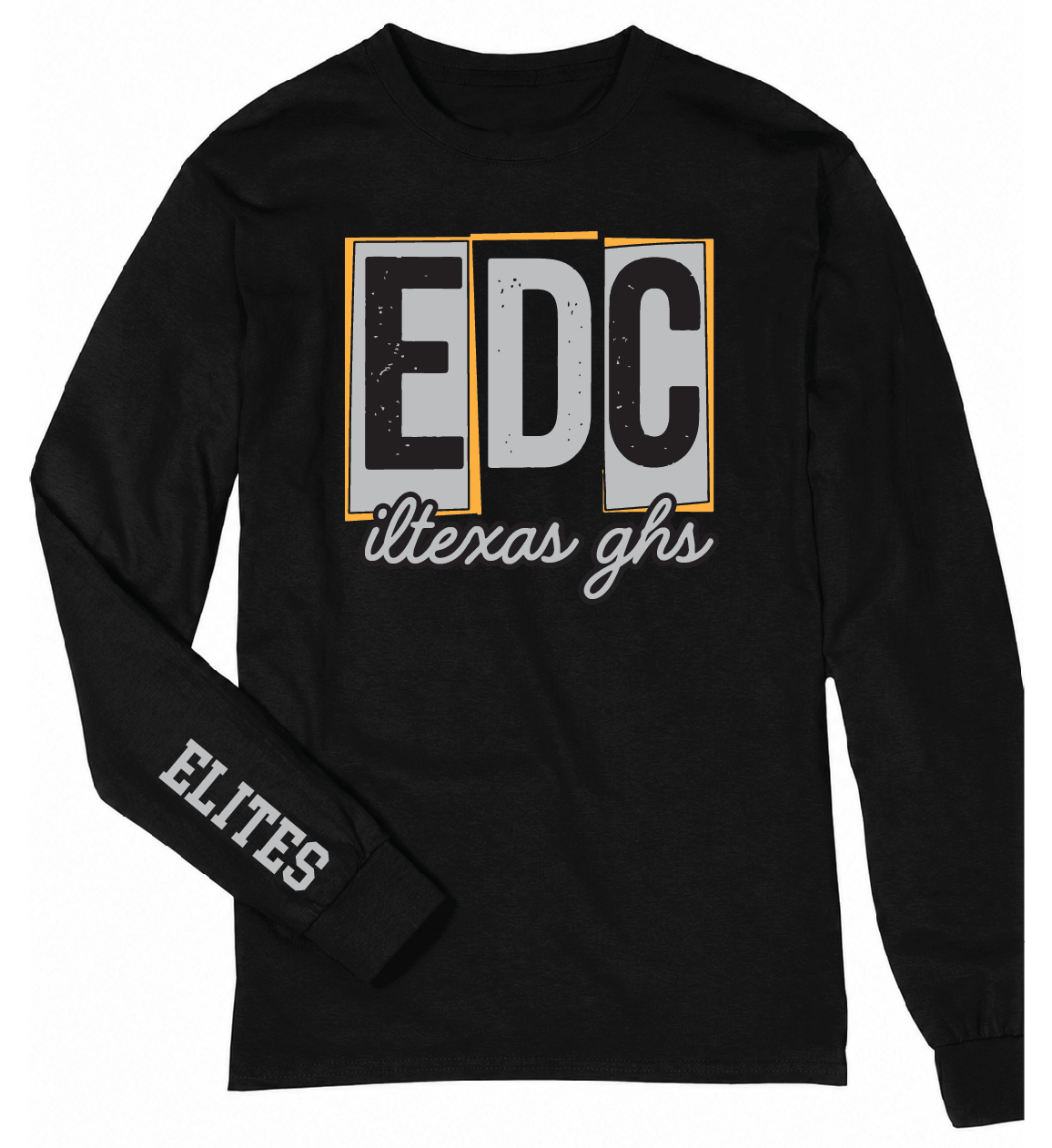 EDC Elites glitter Long Sleeve DM132