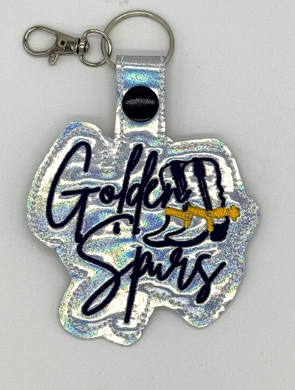 LR Golden Spurs Team keychain