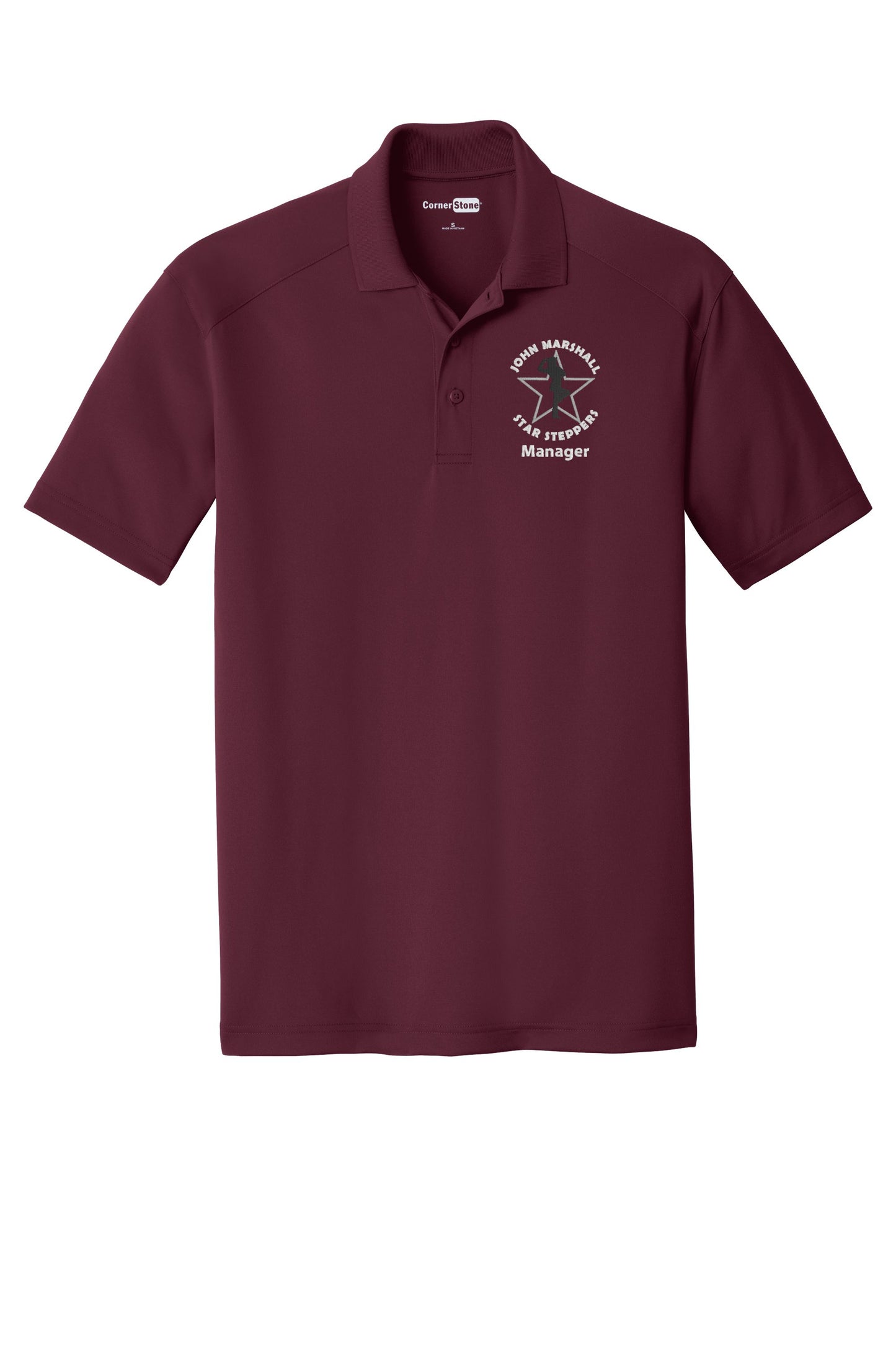 John Marshall Star Steppers Manager POLO - cs418