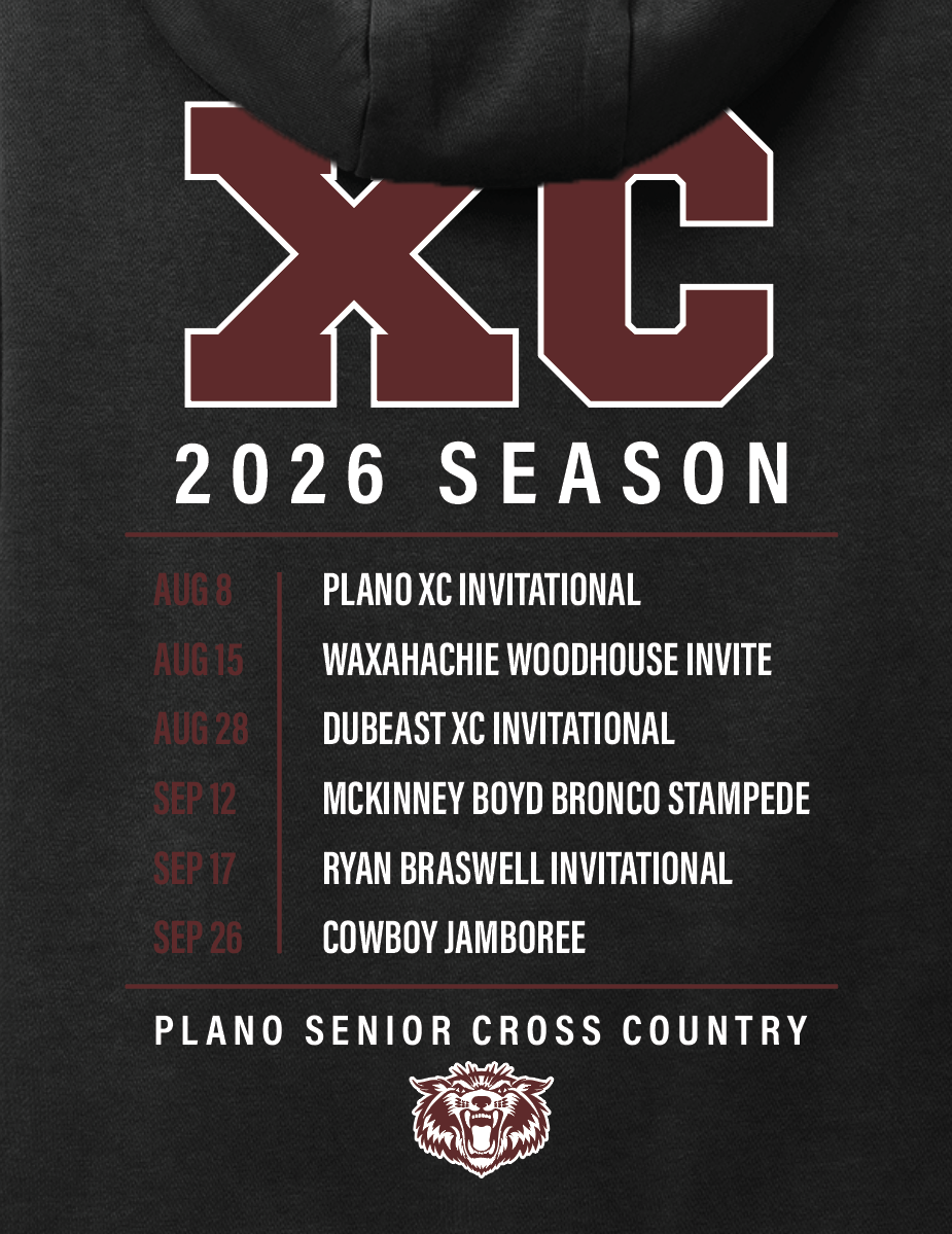 Plano XC 2026 Season Hoodie PC78H
