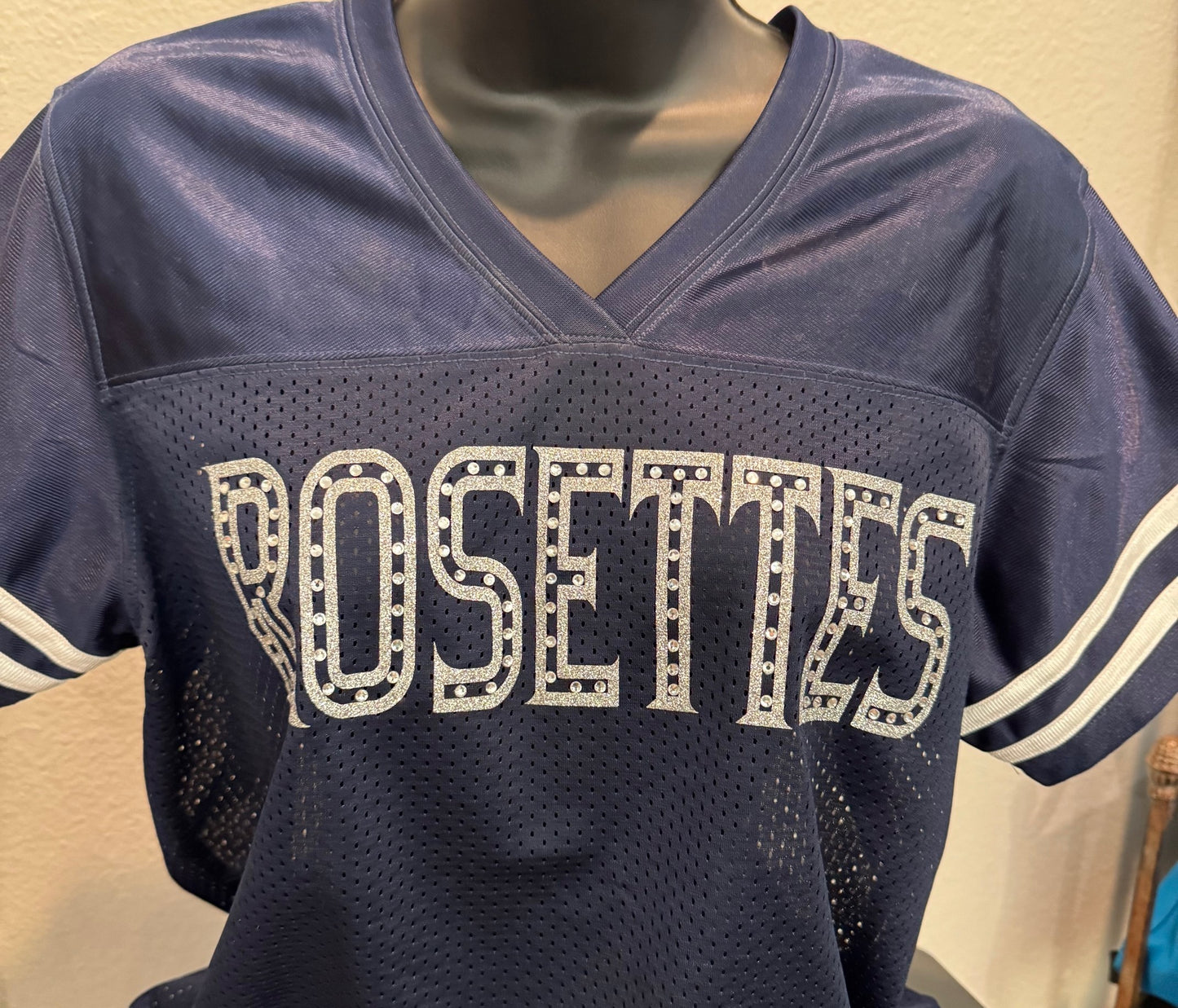 ROSETTES glitter jersey G44B LST307