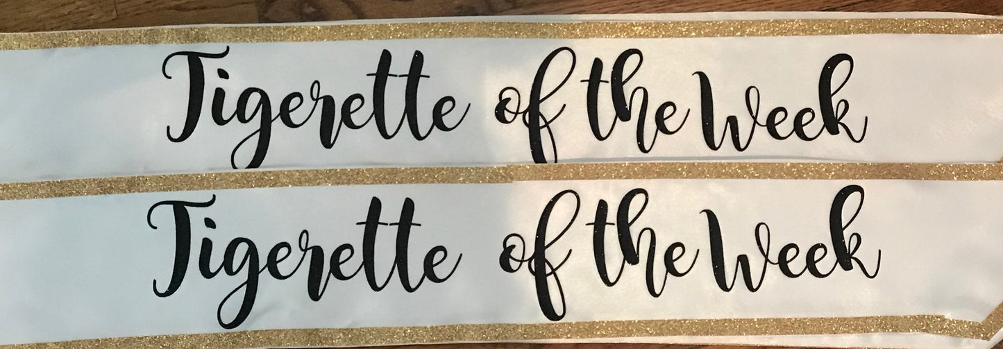 Sash - all Glitter
