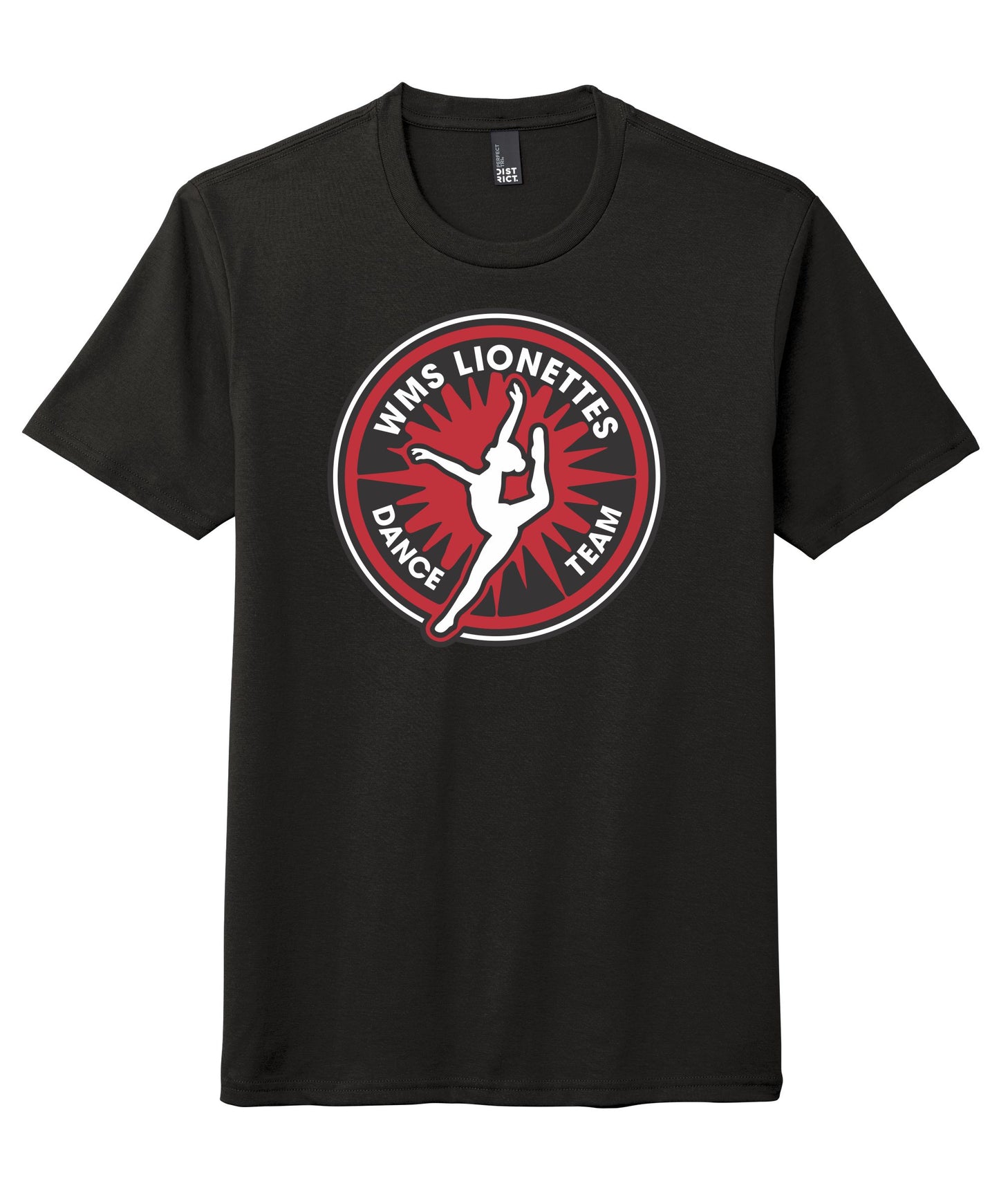 WMS Lionettes Black T shirt DM130