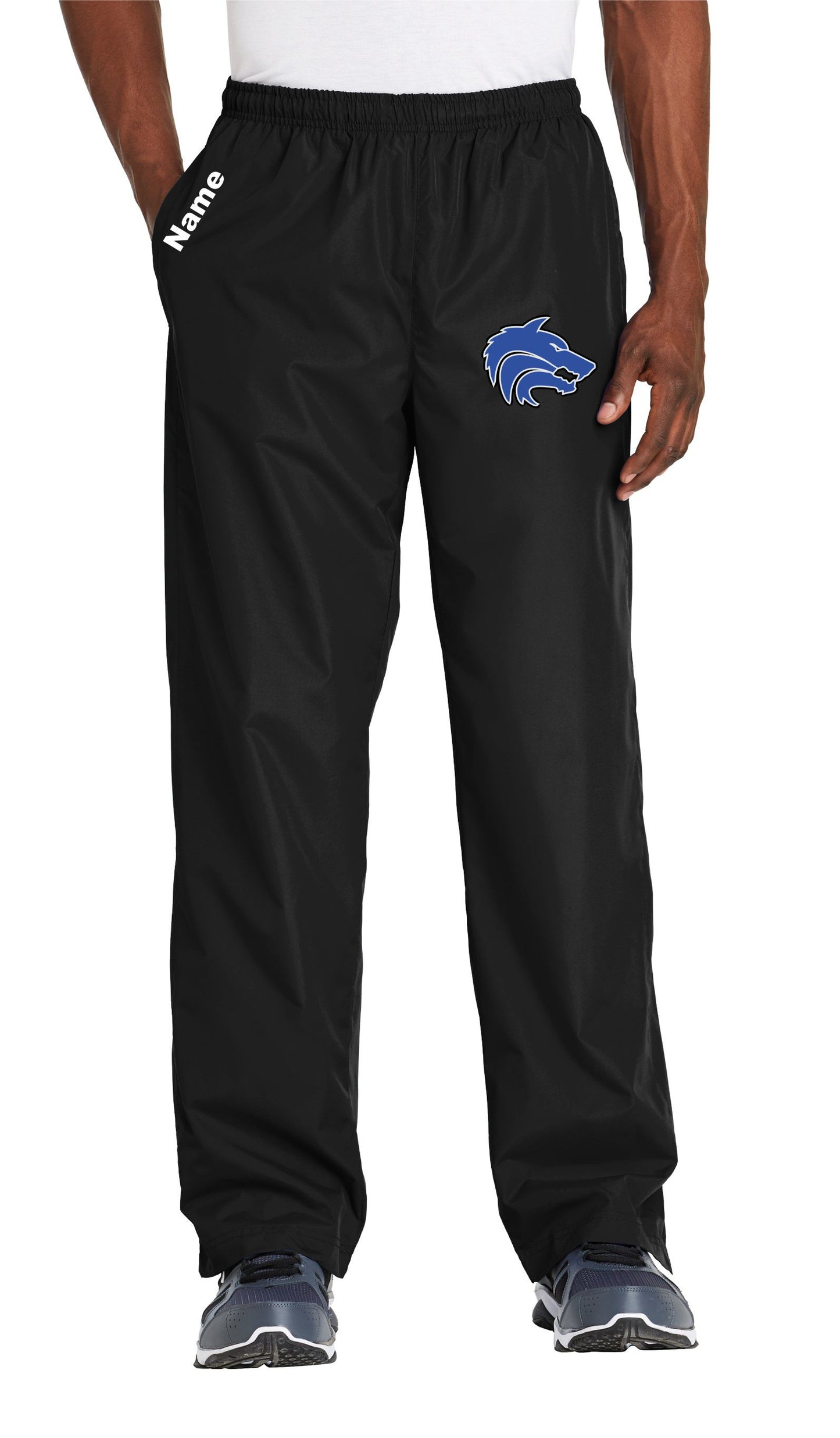 Plano West Black wind pants PST74
