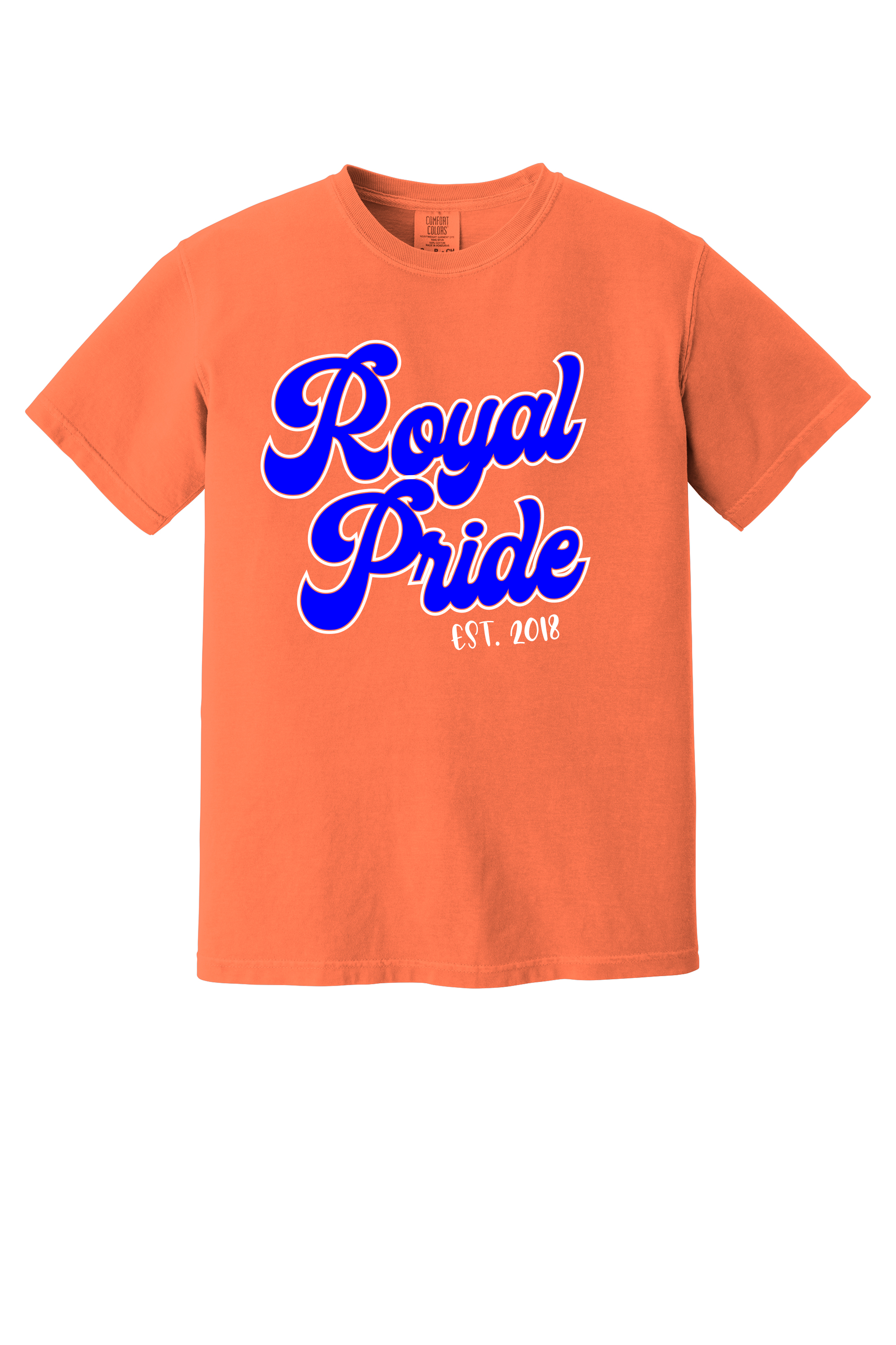 Royal Pride Comfort Colors shirt