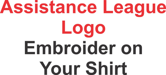 Assistance League Logo EMBROIDER on YOUR SHIRT