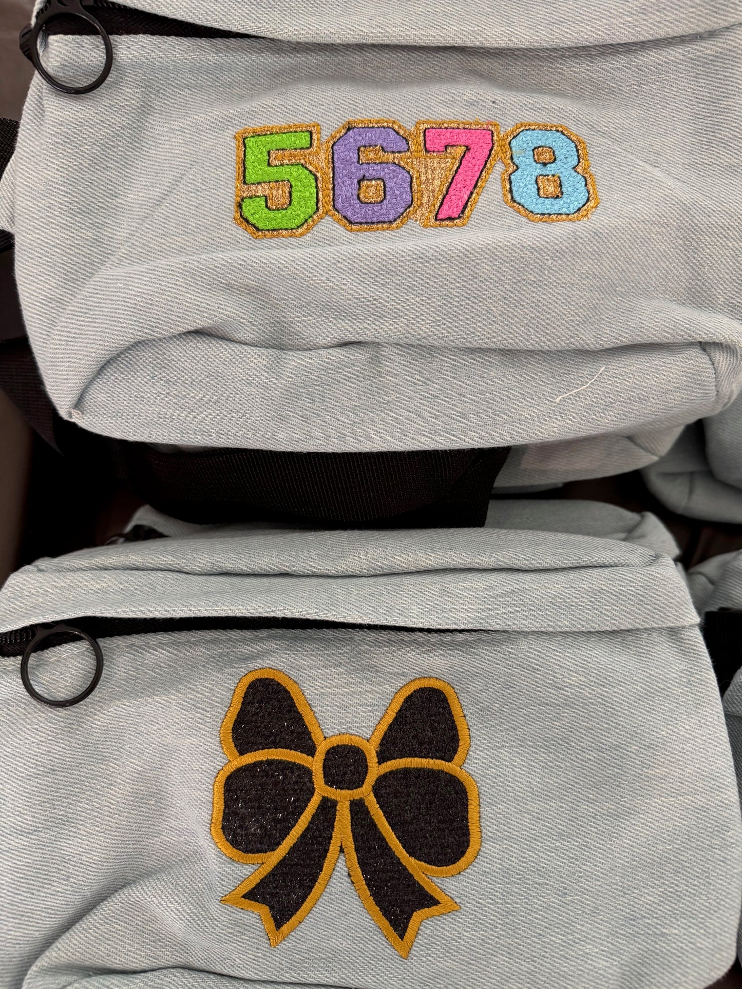 Belt bag glitter embroidered SALE