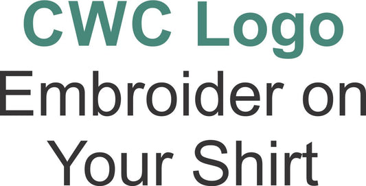 CWC Logo EMBROIDERED on YOUR shirt