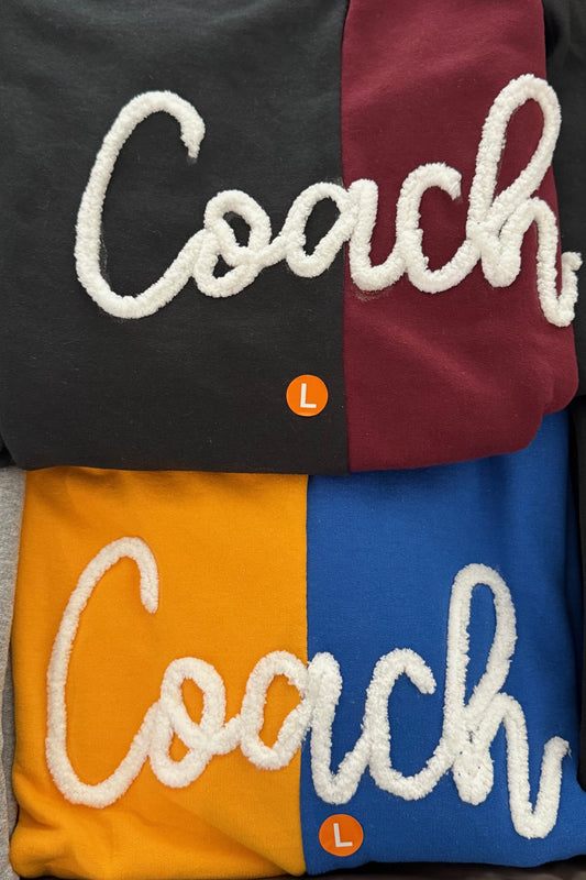 Coach 2 color Yarn sweatshirt SALE