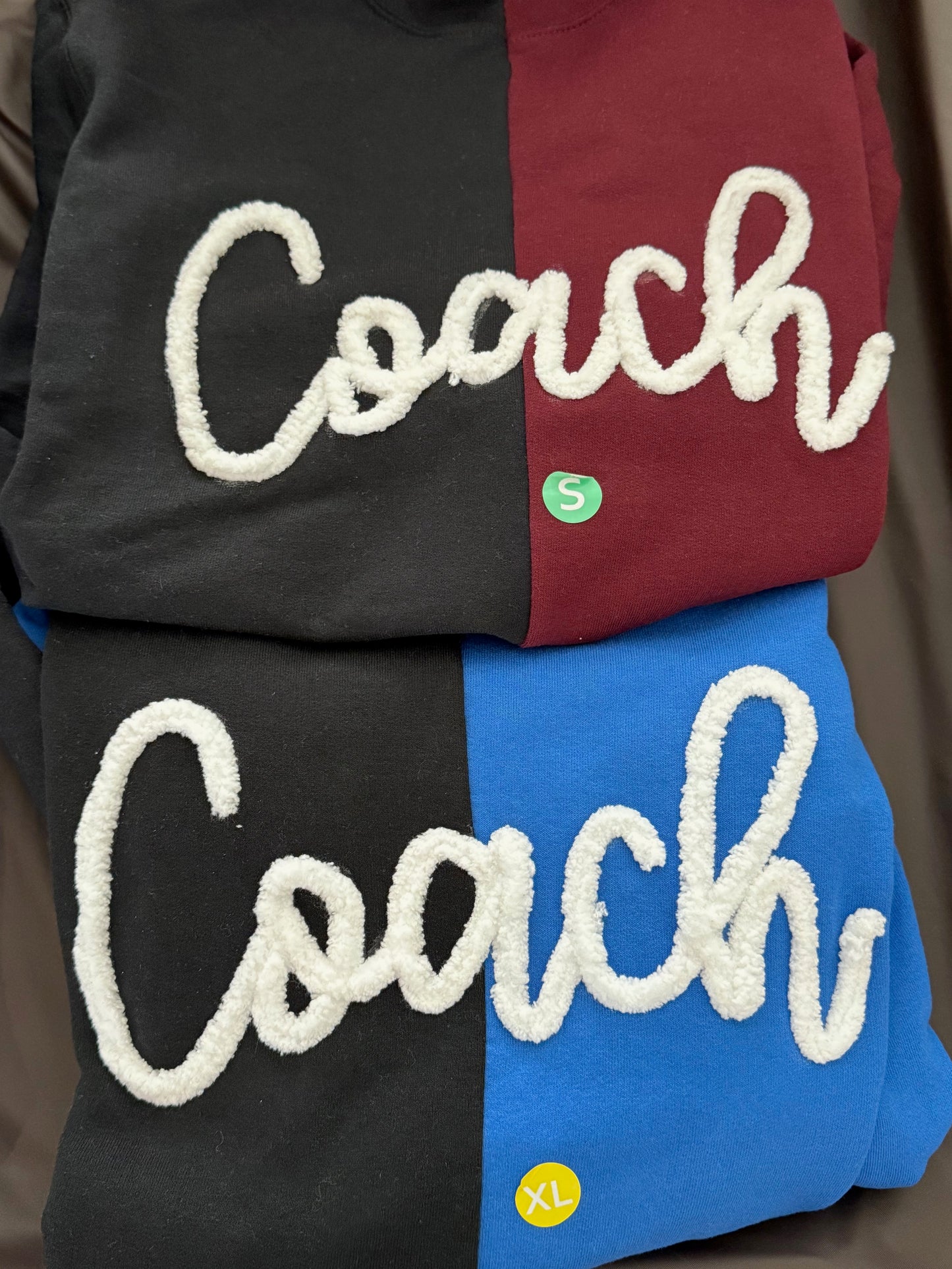 Coach 2 color Yarn sweatshirt SALE