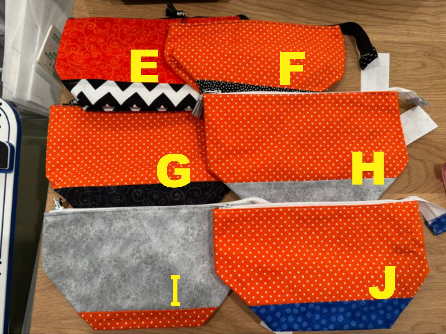 SALE - 2 color Cosmetic Bags