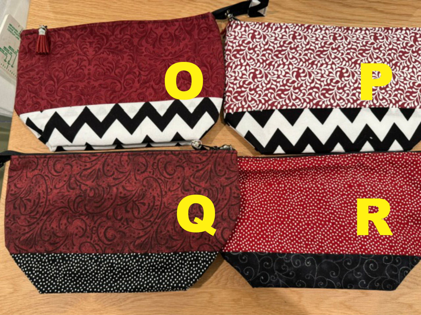 SALE - 2 color Cosmetic Bags