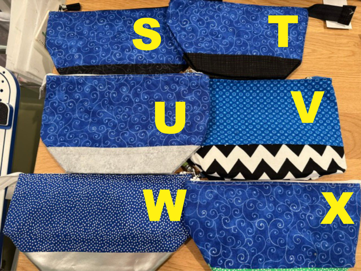 SALE - 2 color Cosmetic Bags