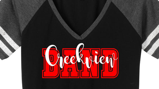 Creekview BAND Shirt Printed DM476
