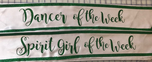 Sash - all Glitter