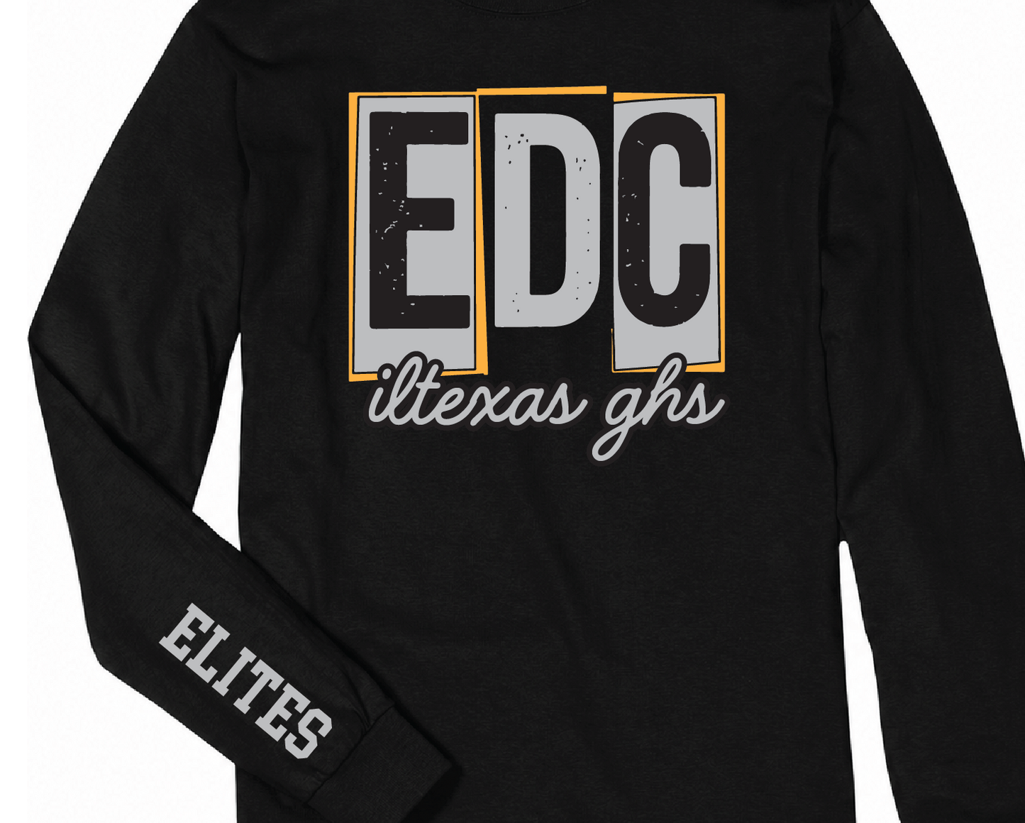 EDC Elites glitter Long Sleeve DM132