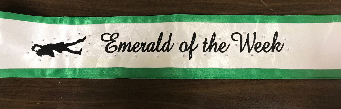 Sash - Embroidered