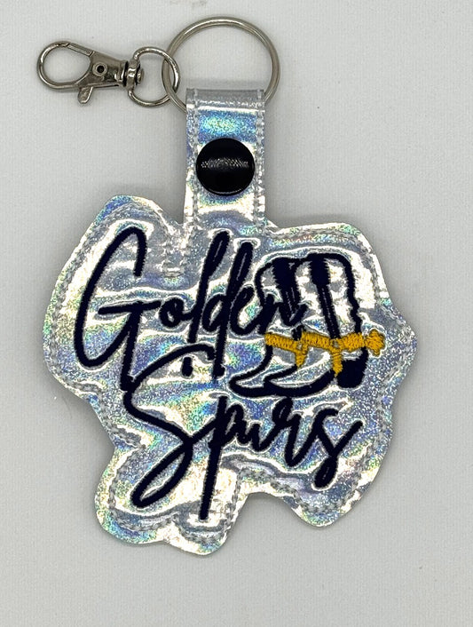 LR Golden Spurs Team keychain