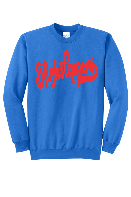 MIS Highsteppers Blue Sweatshirt with Puff vinyl