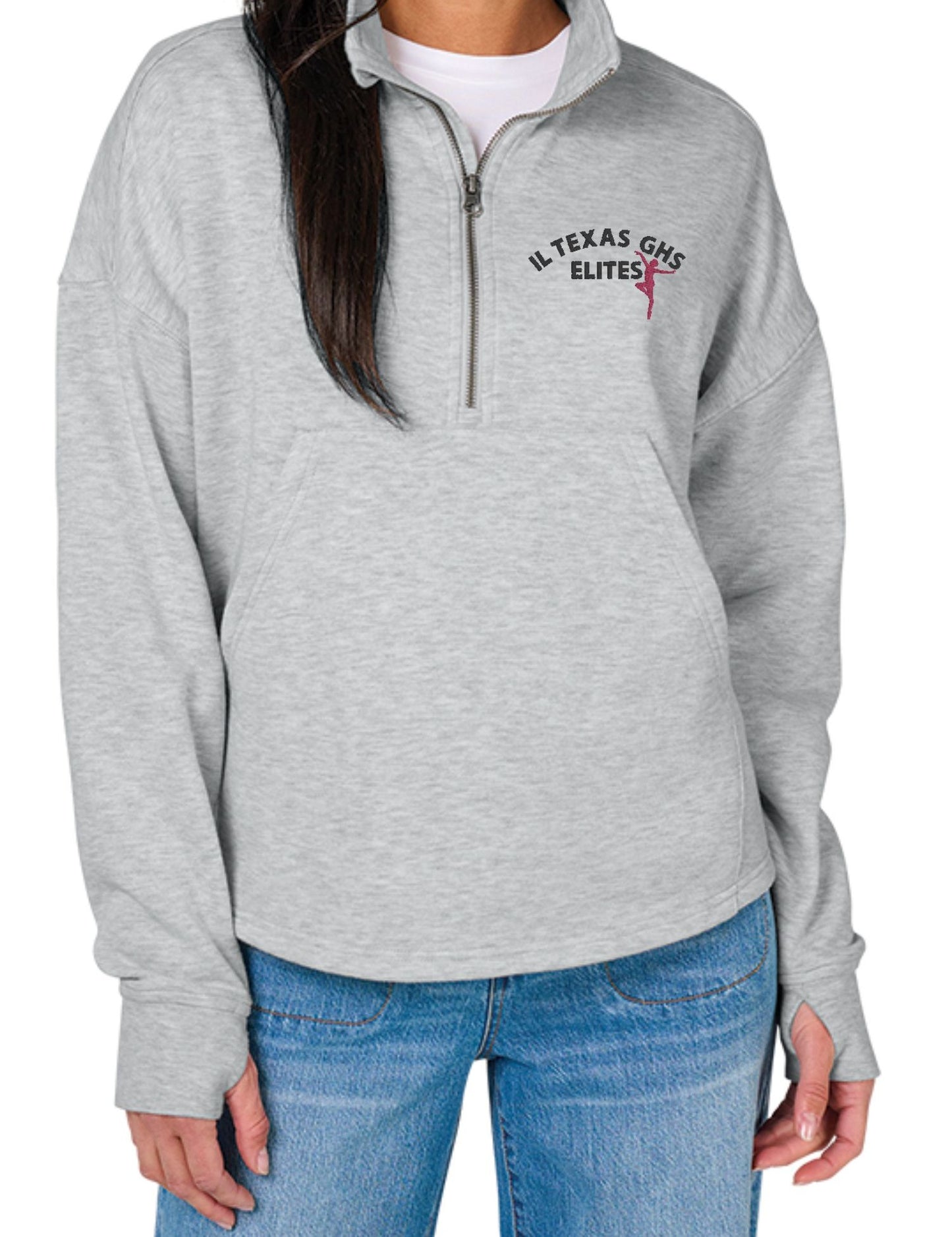 Elites IL Texas Half Zip Pullover CR5628