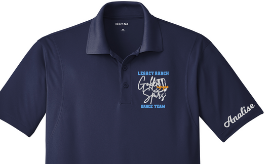 Legacy Ranch Golden Spurs Polo ST650