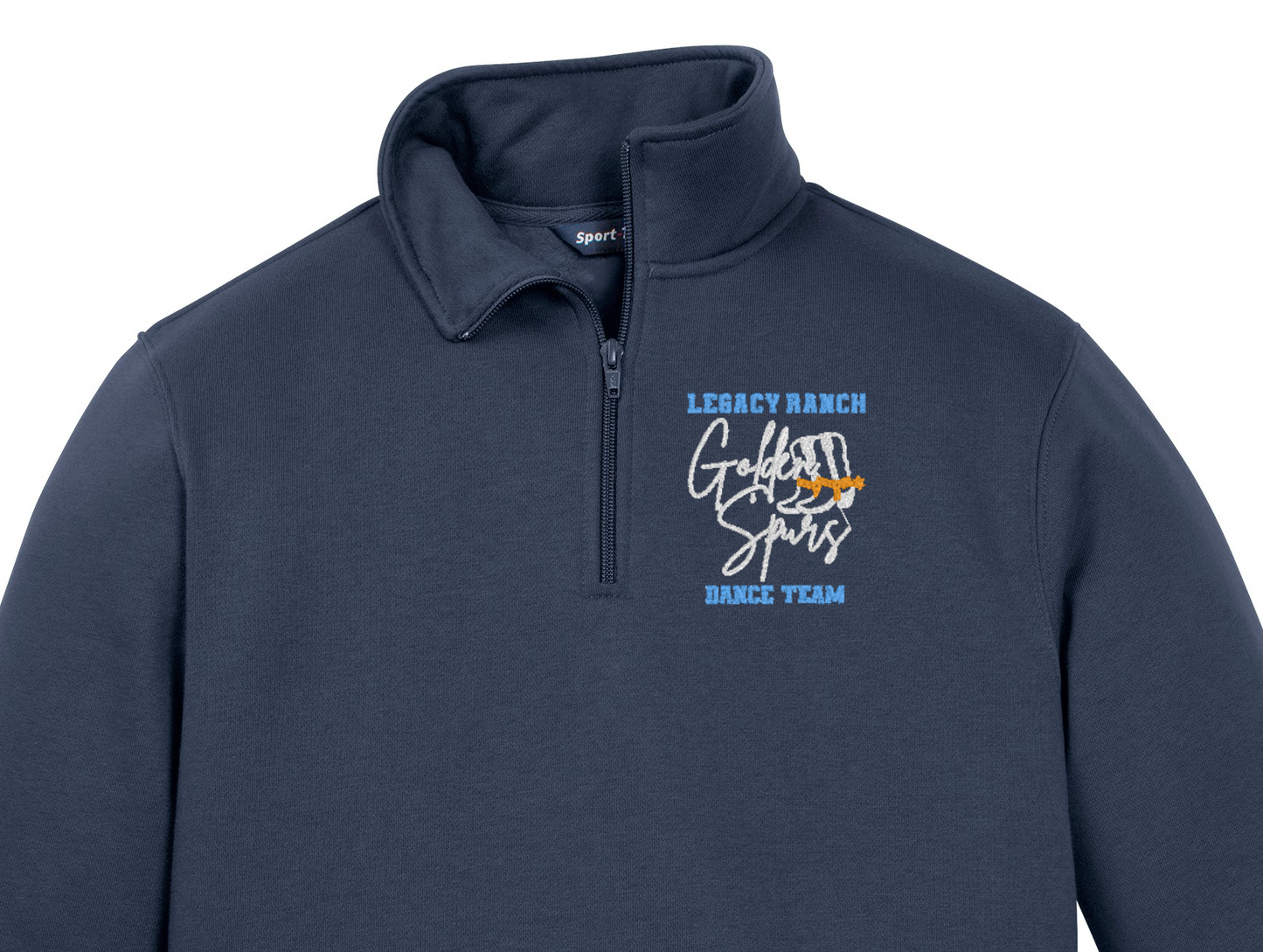 REQUIRED  Golden Spurs Half Zip Pullover Fleece ST253