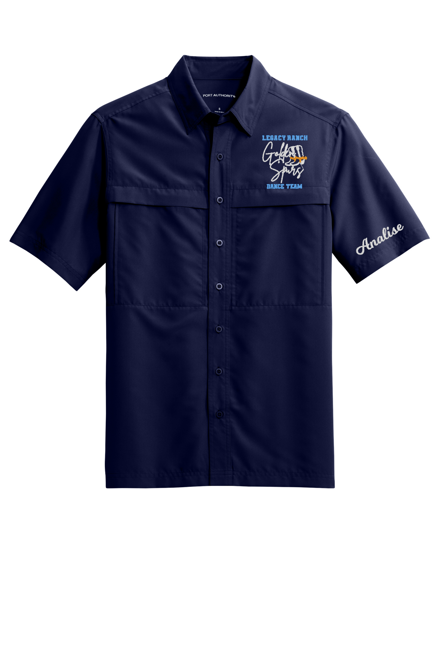 Golden Spurs Dad Fishing shirt W961
