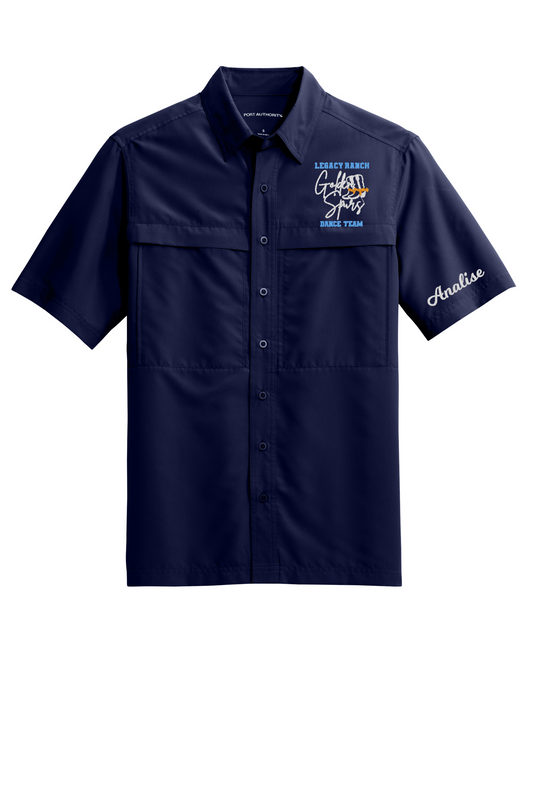 Golden Spurs Dad Fishing shirt W961