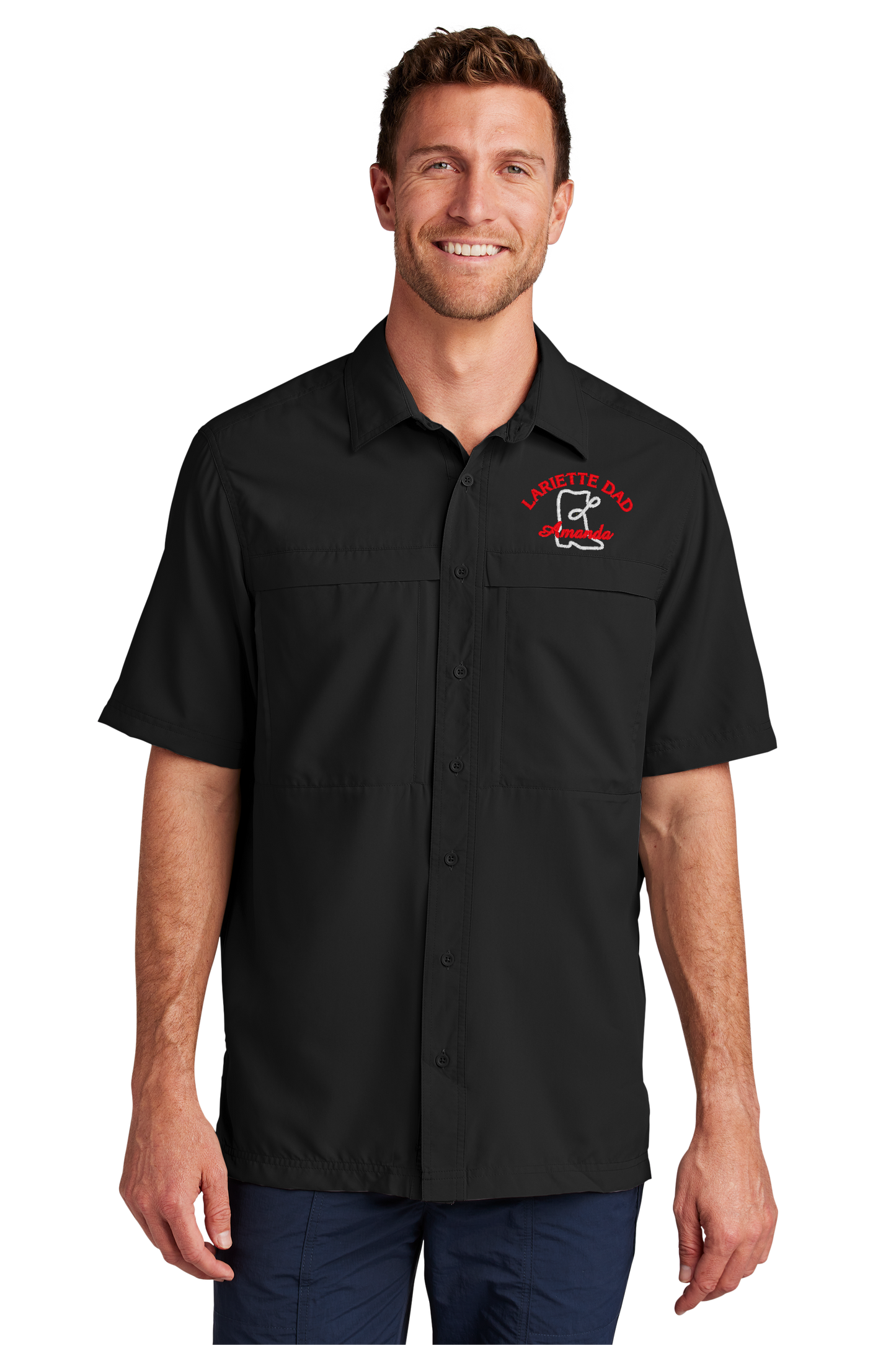 Lariette Dad Fishing shirt W961