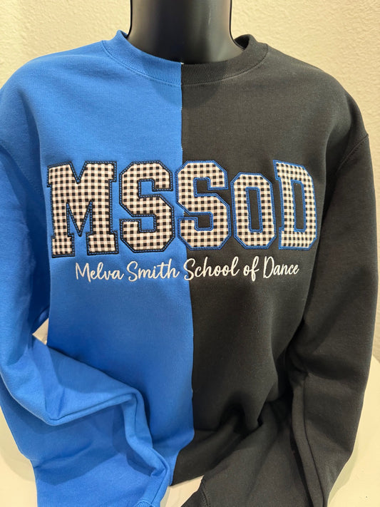 MSSoD 2 color Sweatshirt EMBROIDERED PC78