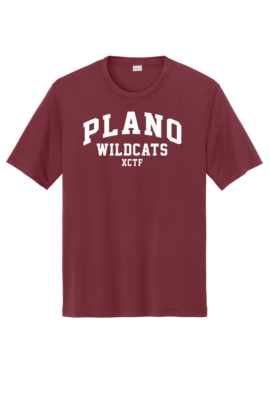 Plano Wildcats XCTF Short Sleeve dri fit shirt ST350