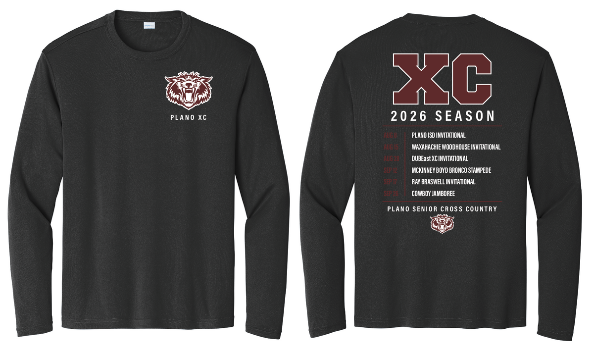 Plano XC 2026 Season T shirt