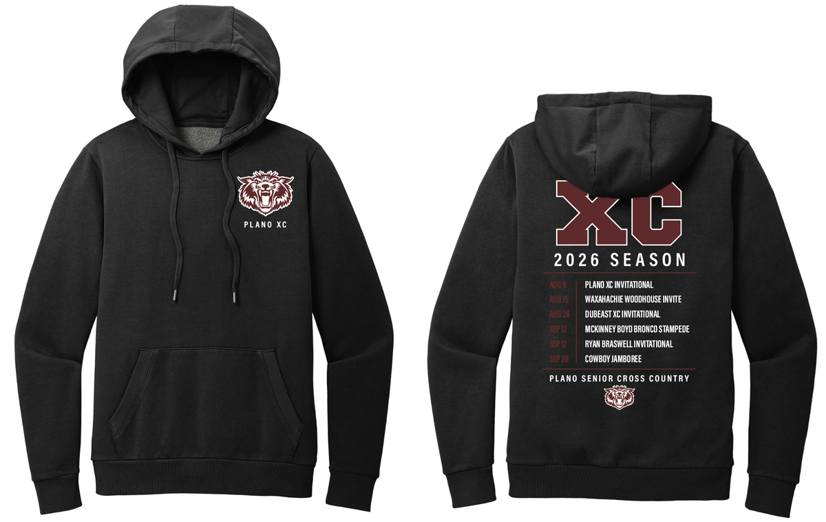 Plano XC 2026 Season Hoodie PC78H