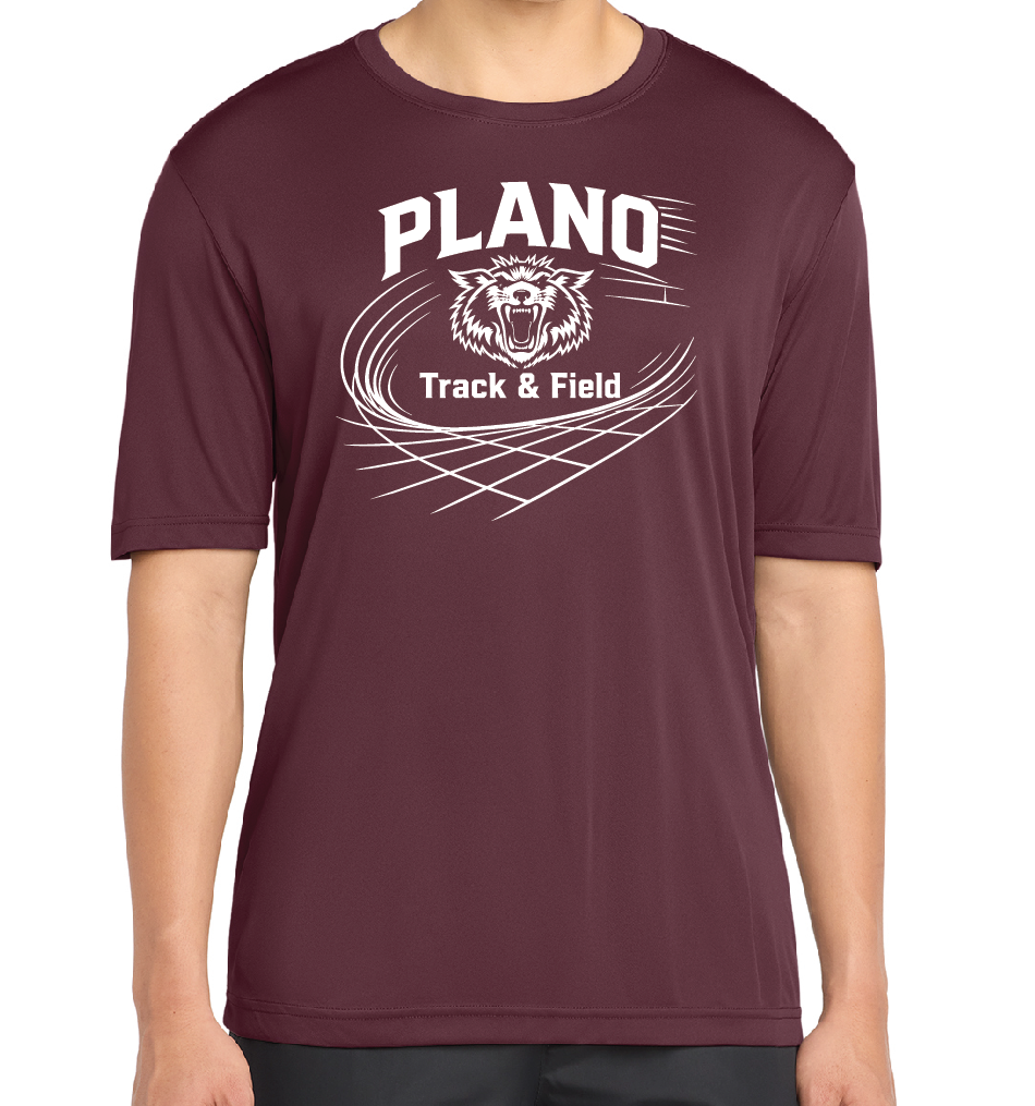 Plano Track & Field  Dri fit T shirt ST350