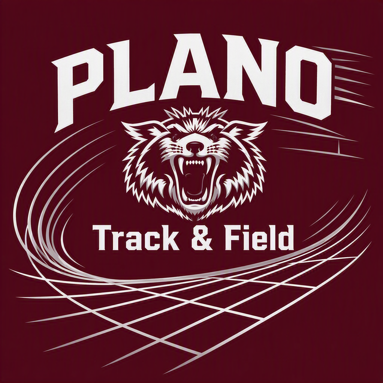 Plano Track & Field  Dri fit T shirt ST350