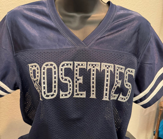 ROSETTES glitter jersey G44B LST307