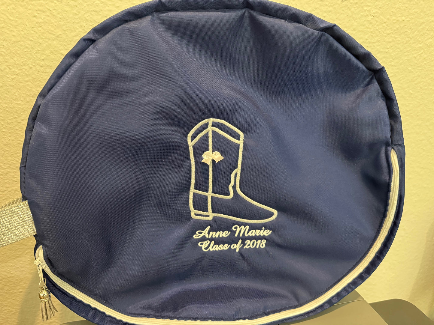 Flower Mound Rosettes Hat Bag