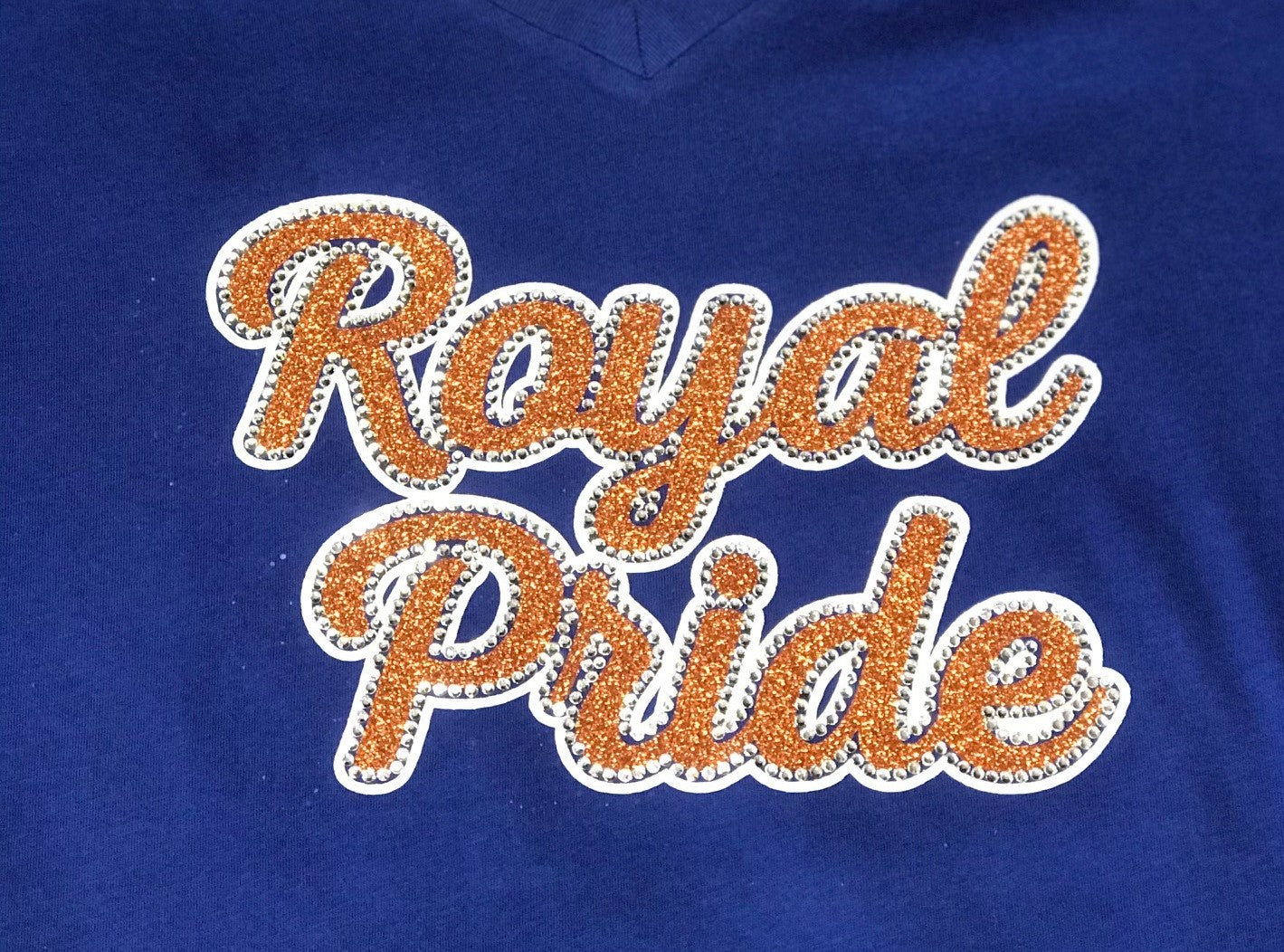 Royal Pride Glitter Bling Ladies shirt DM1170L