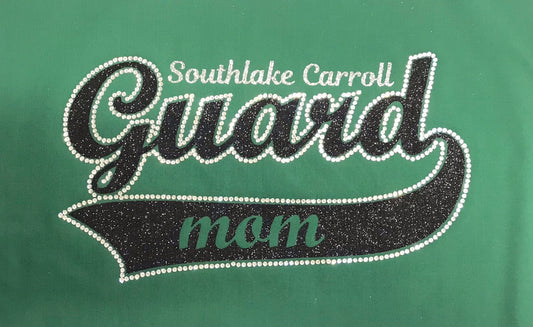 Southlake Carroll GUARD Mom Glitter and Bling BC3413 LPC455V