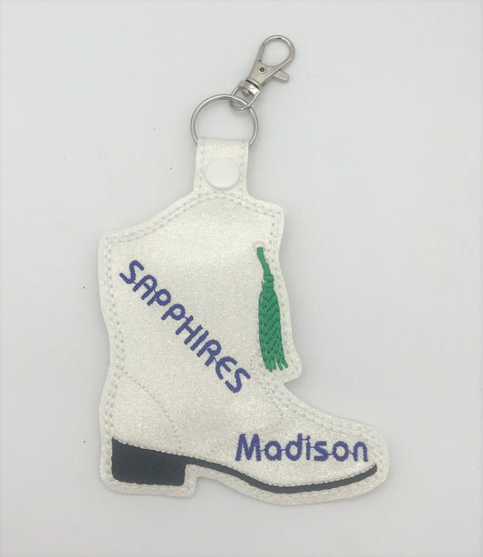 Sapphires Boot Bag tag