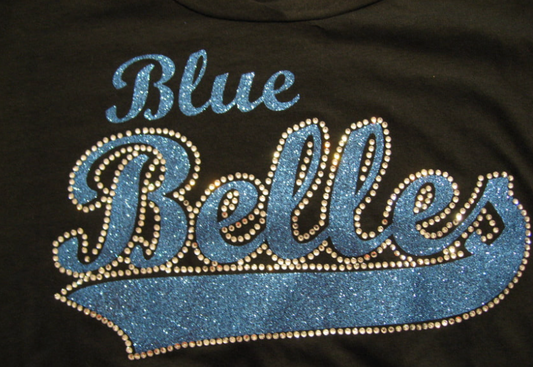 Blue Belles Bling Shirt G56BTail