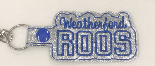 Weatherford Key Chain Glitter