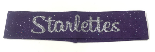 Starlettes/ Silver Stars Headband
