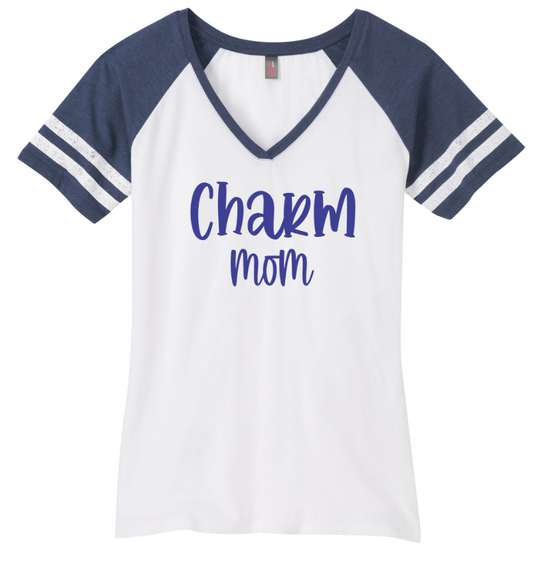 Charms Mom Glitter Shirt DM476