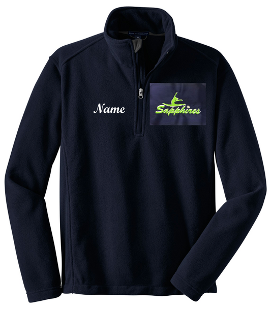 Sapphires Half Zip Fleece Pullover