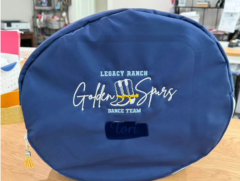 REQUIRED Legacy Ranch Golden Spurs Hat Bag