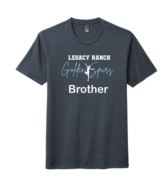 Legacy Ranch Golden Spurs T shirt - Dad Brother BC3001