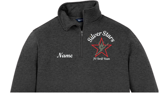 Silver Stars Fleece Pullover - SSFL ST253